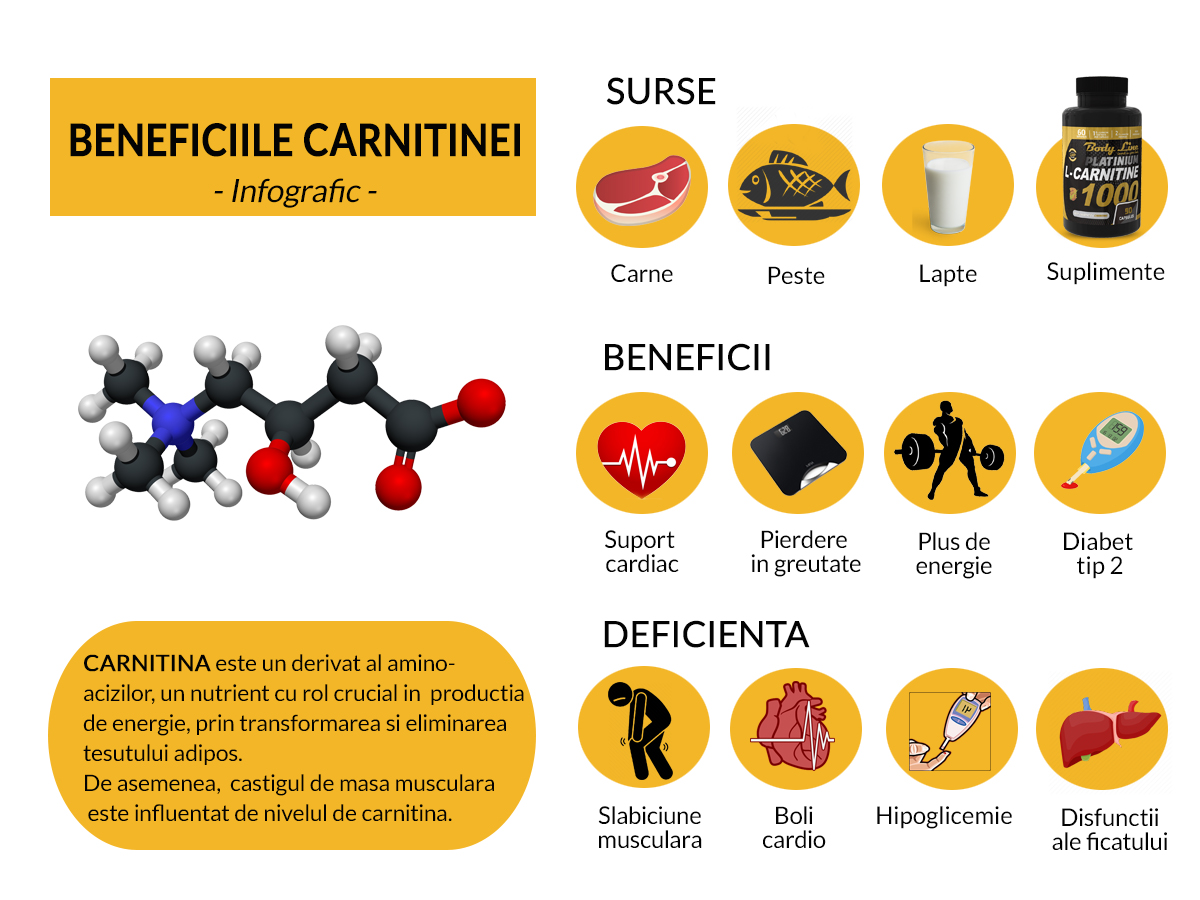 ACETIL L-CARNITINA 1000mg 60 capsule