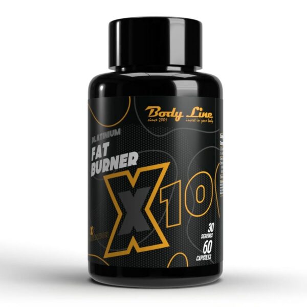 Body Line Platinium Fat Burner X10 slabire eficienta - 60 capsule