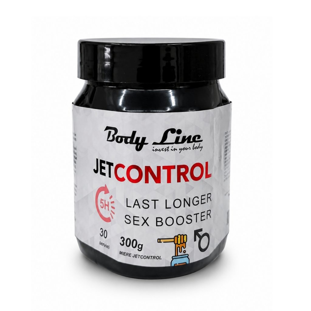 Ejaculare rapida Jet Control 5H, Supliment alimentar pentru controlul ejacularii la barbati, borcan miere 300 gr