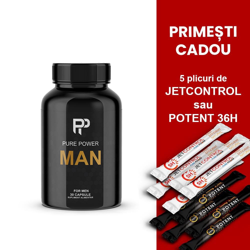 pastile potenta man pure power
