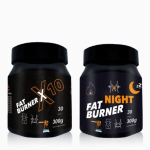 Pachet Fat Burner X10 + Fat Burner NIGHT - slabit rapid