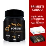 Supliment potență natural 36H POTENT. Borcan miere booster. 30 porții + 5 plicuri GRATUIT. Profită de oferta 1+(1 la -50%)
