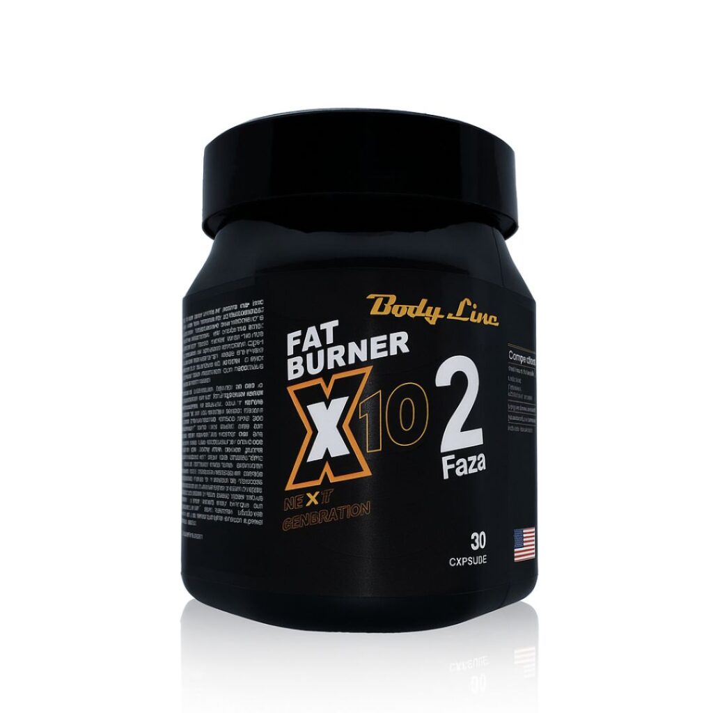 Supliment slăbire Fat Burner X10 - Faza 2 - 30 capsule