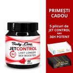 JetControl 5H - 60 jeleuri pentru controlul ejaculării, Body Line
